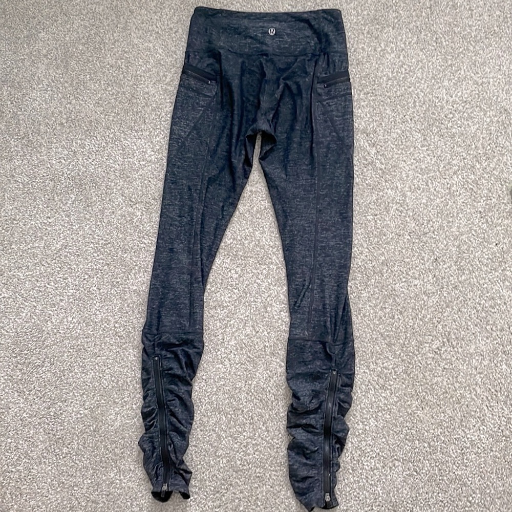 Lululemon women gray sport leggings